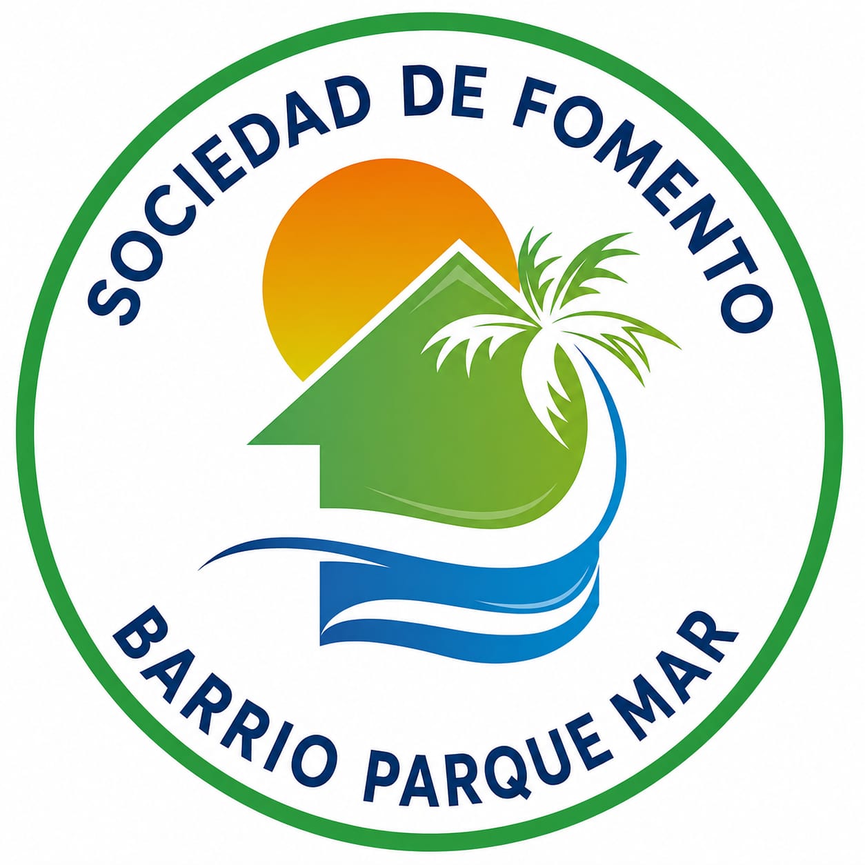 Logo oficial de la Sociedad de Fomento Barrio Parque Mar